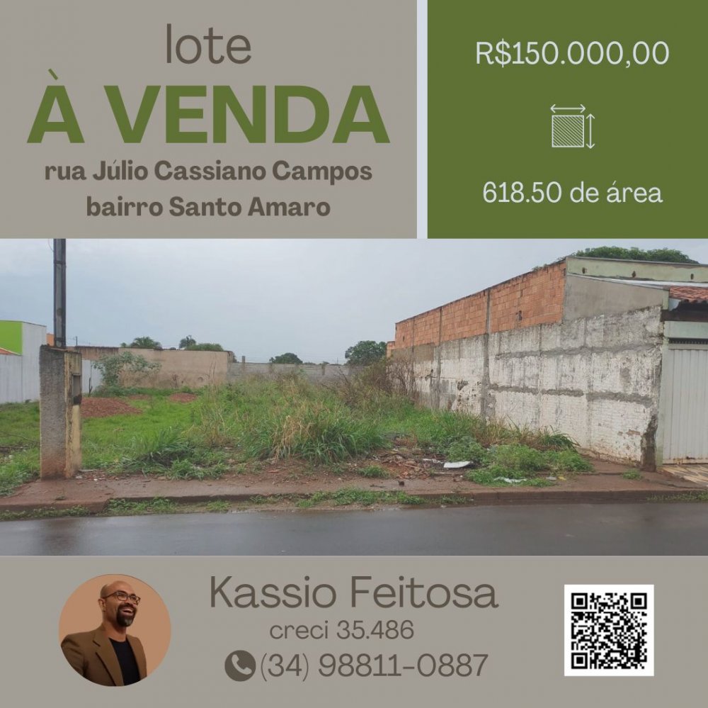 Lote - Venda - Santo Amaro - Conceio das Alagoas - MG