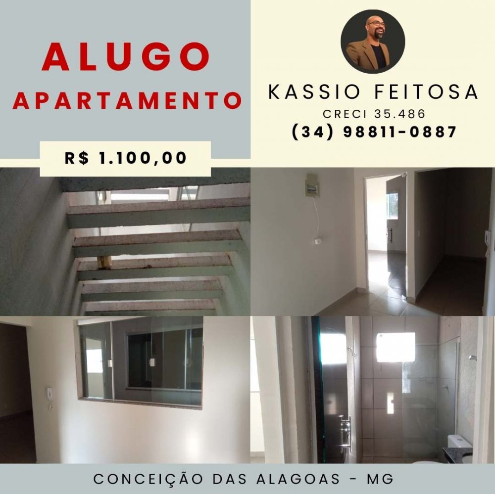 Apartamento - Aluguel - Centro - Conceio das Alagoas - MG